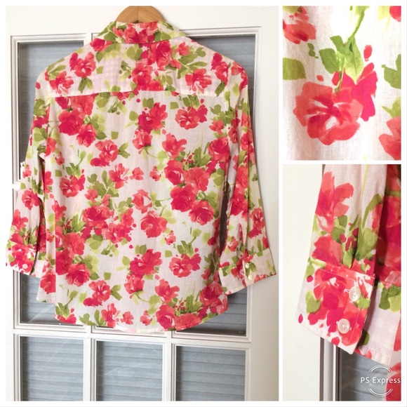 Jones New York Floral Blouse 🌺 - Picture 2 of 3